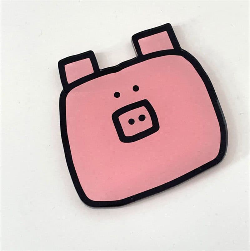 image-Acrylic Coaster with Printed Logo