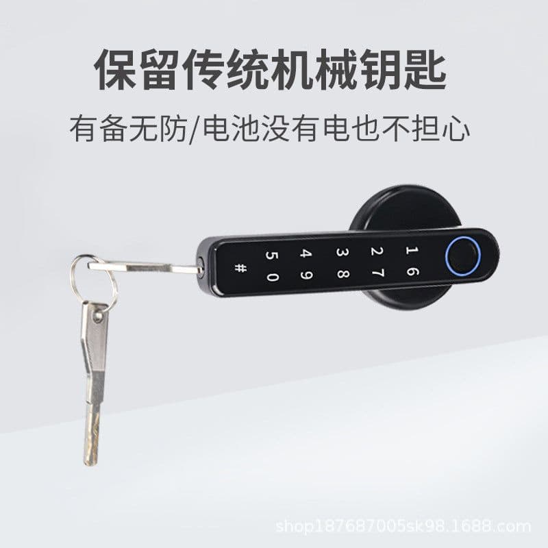 image-Wangle Smart Lock TY196 Fingerprint Bluetooth