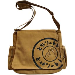 image-Totoro Canvas Messenger Bag