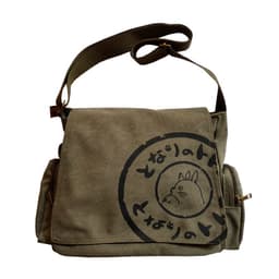 image-Totoro Canvas Messenger Bag