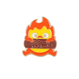 image-Cartoon Flame Elf Alloy Brooch Badge