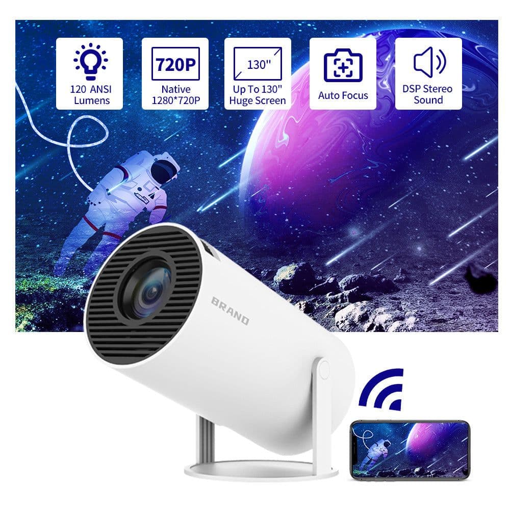 image-Cross-border Mini HY300 1080P Projector