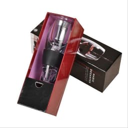 image-FH-Wine Decanter Black Acrylic Quick Pourer