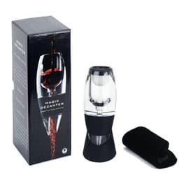image-FH-Wine Decanter Black Acrylic Quick Pourer
