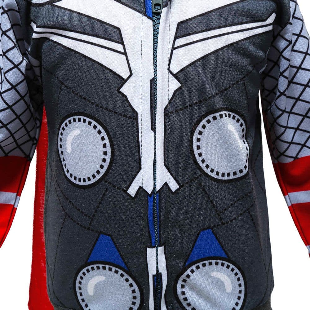 image-Boys' Cartoon Zip Hoodie Black Bat 3-8Y