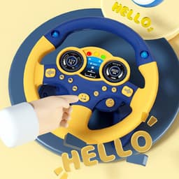image-Children's Steering Wheel Toy 4-6 Years Old Educational