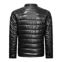 image-Brother Jiutong PU Leather Jacket Men's XXXL Casual