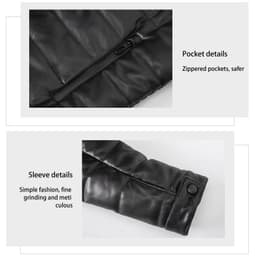 image-Brother Jiutong PU Leather Jacket Men's XXXL Casual