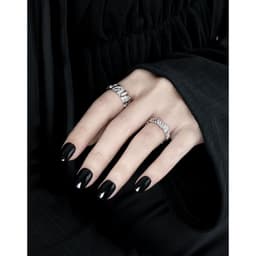 image-017 S925 Sterling Silver Geometric Ring for Women
