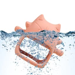 image-Baby Anti-Eating Hand Guard Teether, Silicone