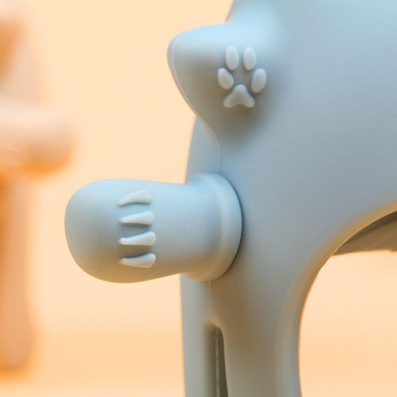 image-Baby Anti-Eating Hand Guard Teether, Silicone