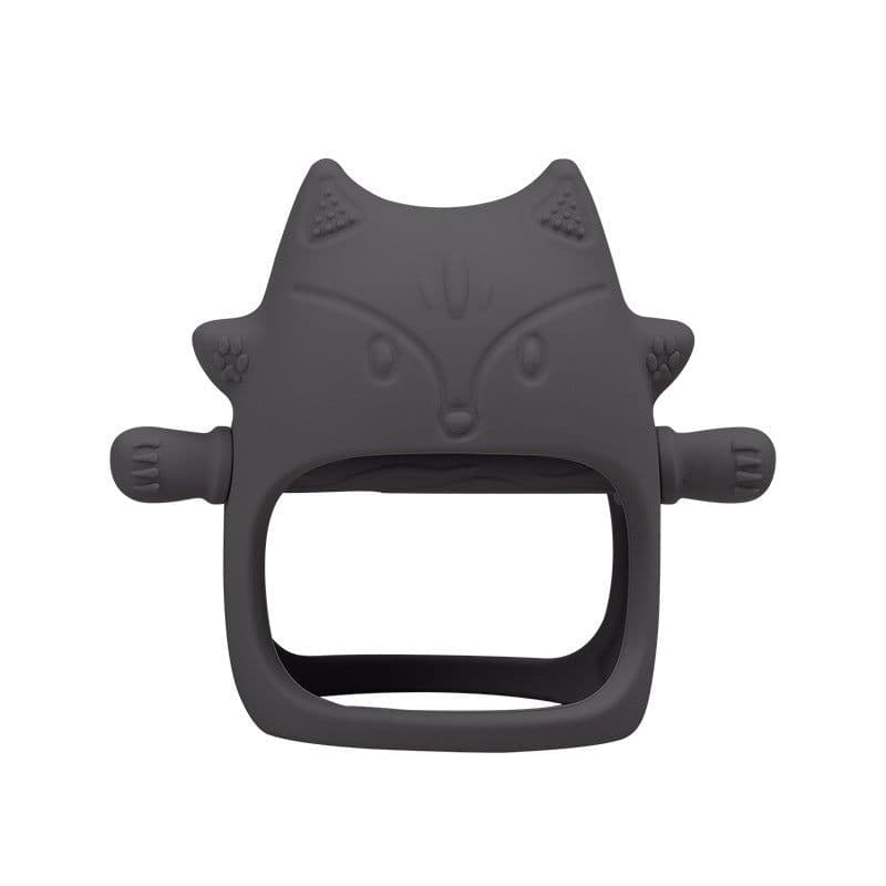 image-Baby Anti-Eating Hand Guard Teether, Silicone