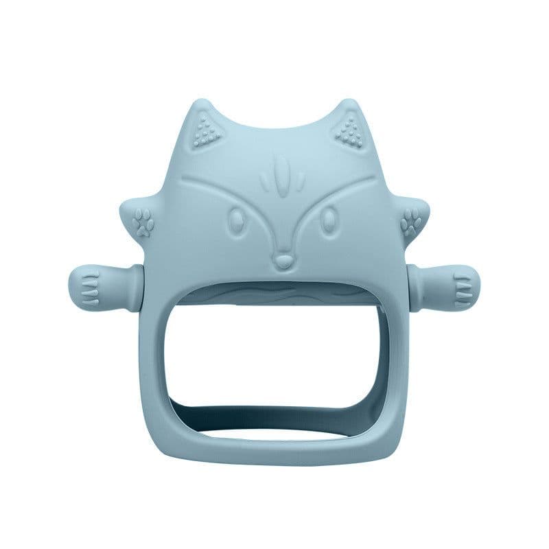 image-Baby Anti-Eating Hand Guard Teether, Silicone