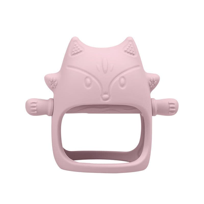 image-Baby Anti-Eating Hand Guard Teether, Silicone