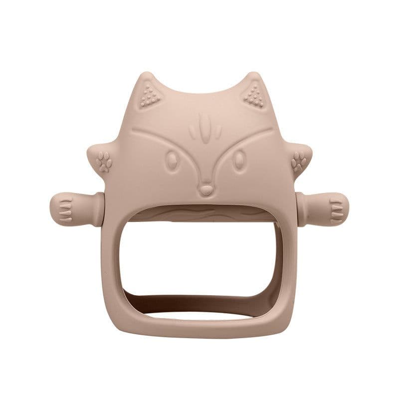 image-Baby Anti-Eating Hand Guard Teether, Silicone