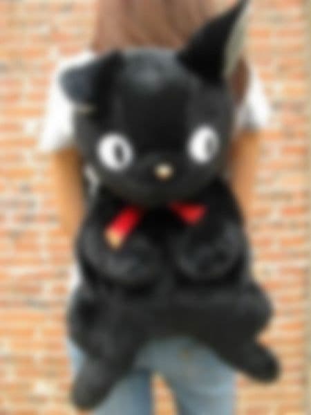 image-Black Cat Ghost Plush Toy