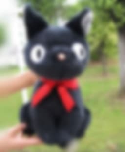image-Black Cat Ghost Plush Toy