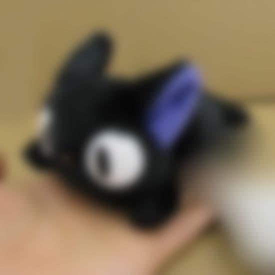 image-Black Cat Ghost Plush Toy