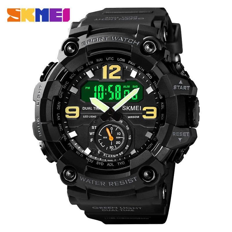 image-Momentumi Men's Sports Watch 56mm Waterproof