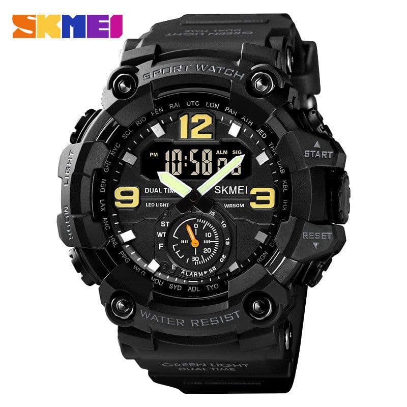 image-Momentumi Men's Sports Watch 56mm Waterproof