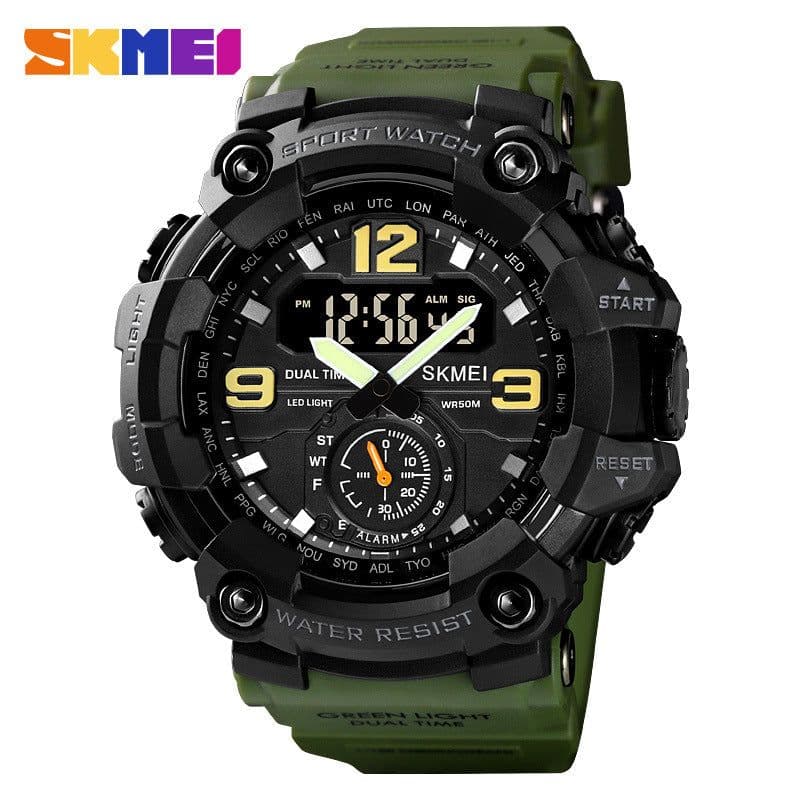 image-Momentumi Men's Sports Watch 56mm Waterproof