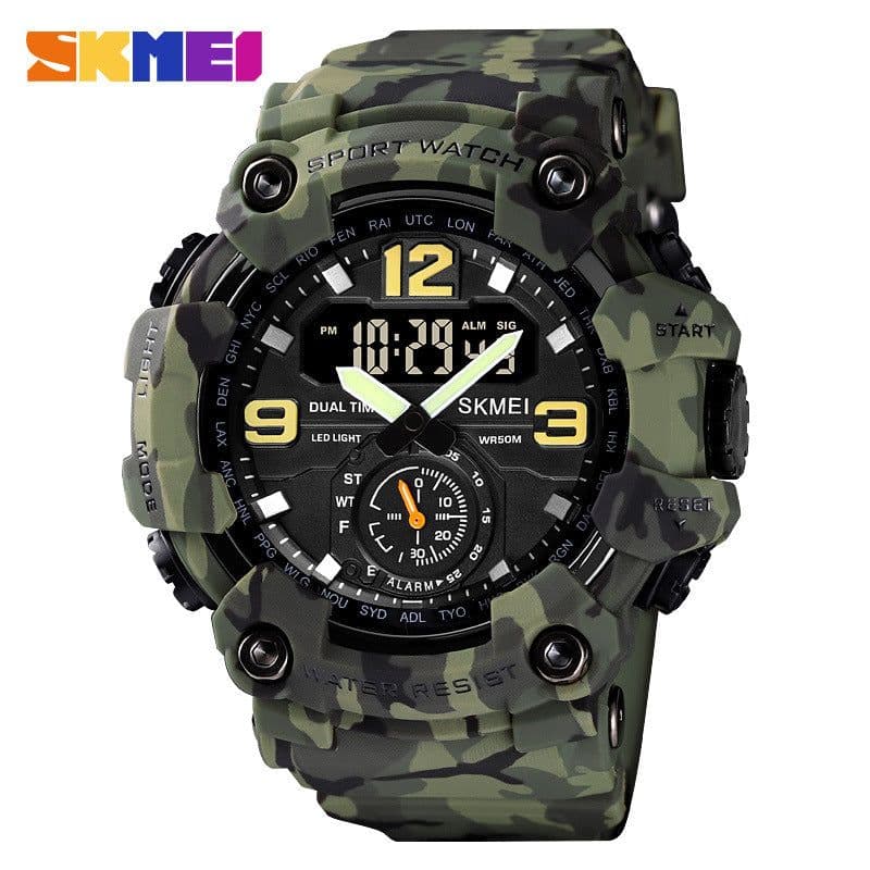 image-Momentumi Men's Sports Watch 56mm Waterproof