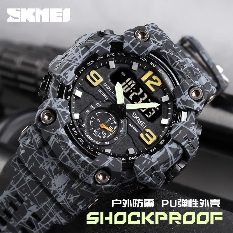 image-Momentumi Men's Sports Watch 56mm Waterproof