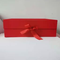 image-Spot Flip-Top Folding Gift Box, Solid Color