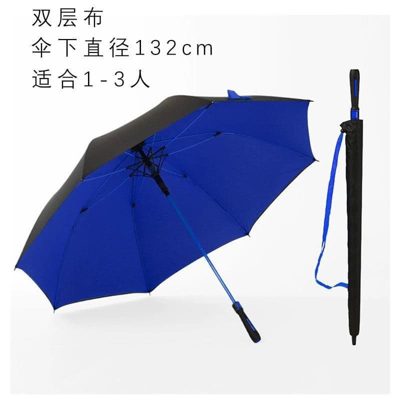 image-30-Inch Golf Umbrella Full-Fiber Vinyl Waterproof