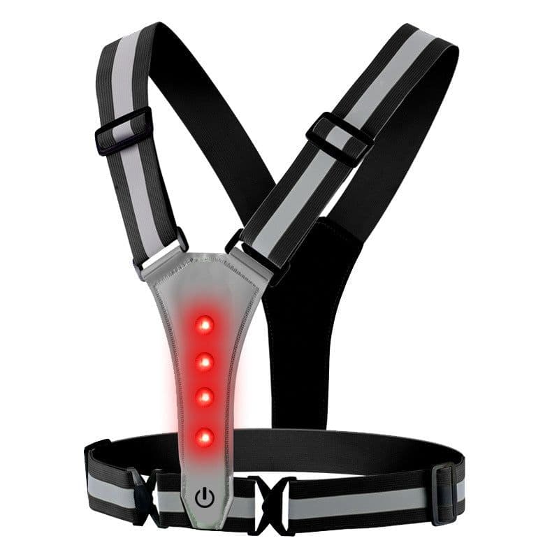 image-Common Way L3 LED Reflective Safety Vest USB Charging