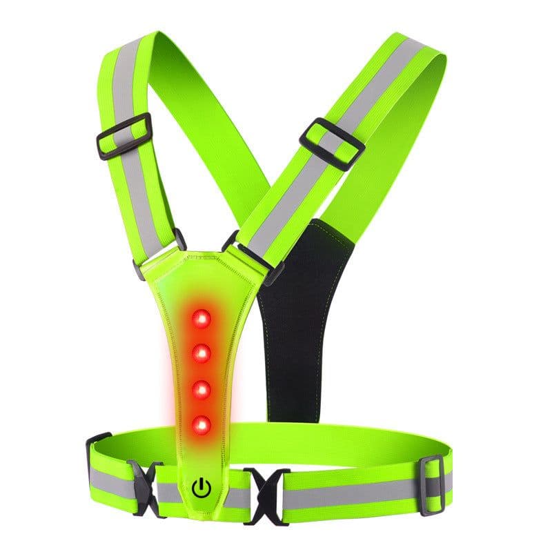 image-Common Way L3 LED Reflective Safety Vest USB Charging
