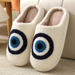 image-Winter Cotton Slippers Unisex Thick Bottom Home Casual