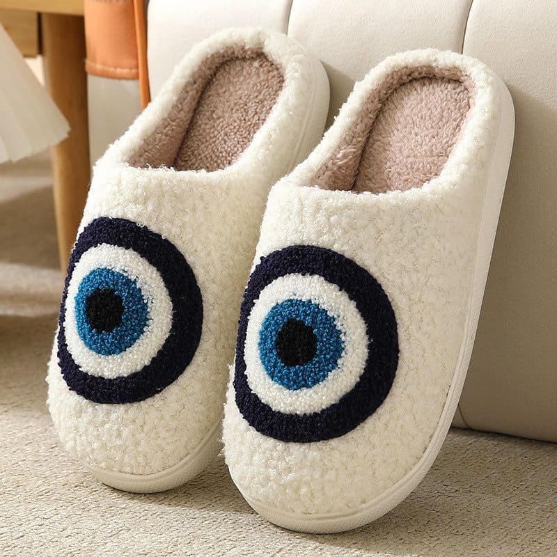 image-Winter Cotton Slippers Unisex Thick Bottom Home Casual