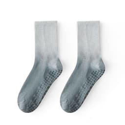 image-Gradient Color Cotton Socks for Women Pink One Size