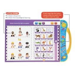 image-Cross-Border Children's Educational Audio E-Book Learning Toy