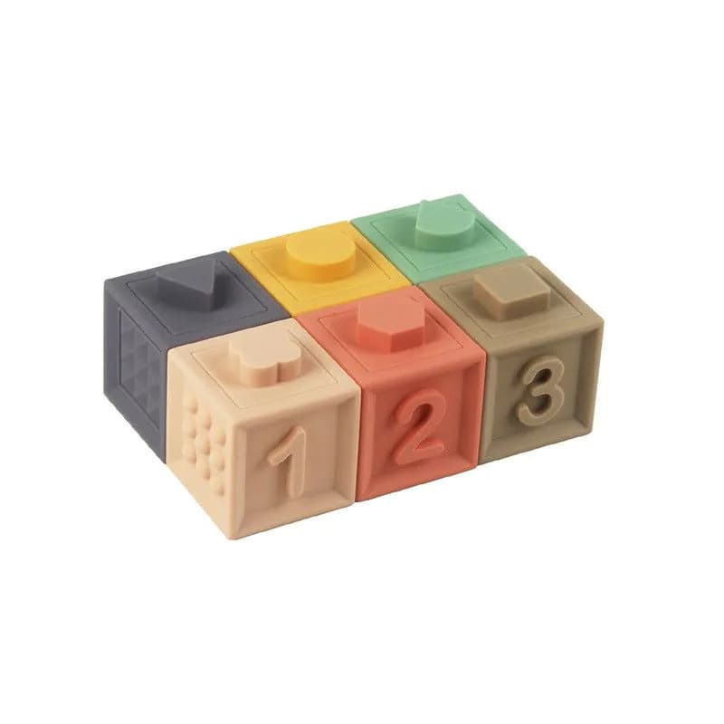 image-Stacking Cup & Ball Infant Toy Set Rainbow