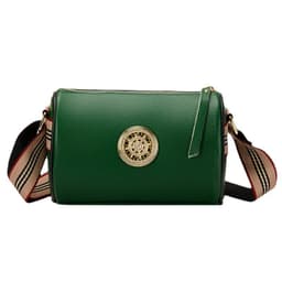 image-Genuine Leather Pillow Messenger Bag