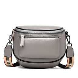 image-Genuine Leather Crossbody Satchel Bag Women