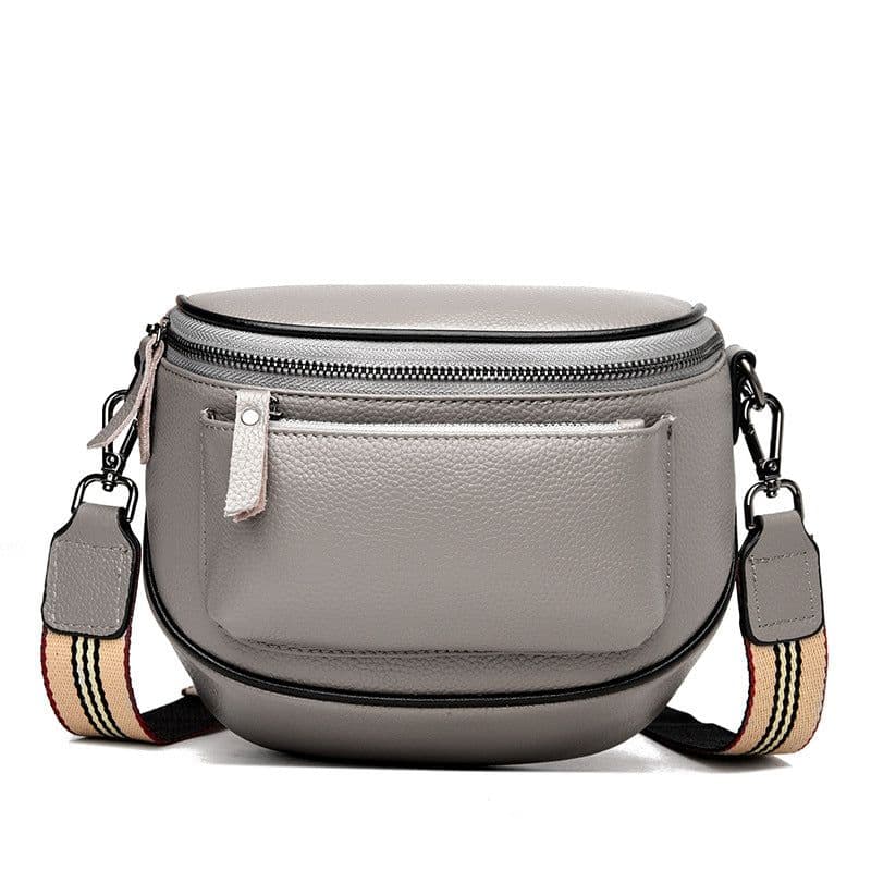 image-Genuine Leather Crossbody Satchel Bag Women