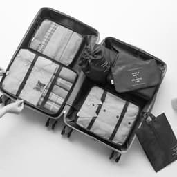 image-Travel Storage Bag Seven-Piece Set Organizer