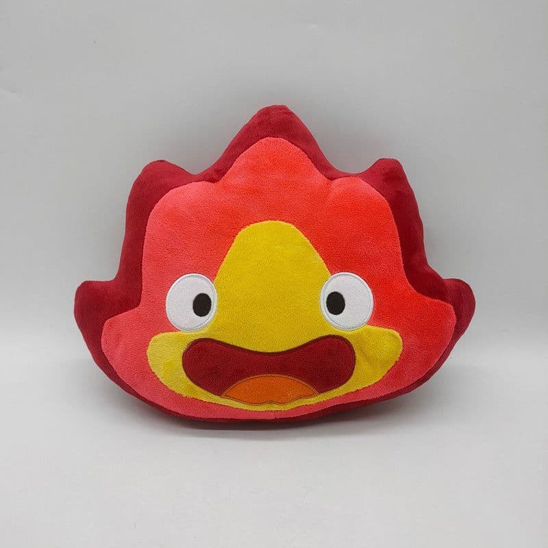 image-Calcifer Plush Fire Demon Doll Pillow