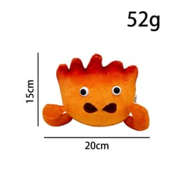 image-Calcifer Plush Fire Demon Doll Pillow