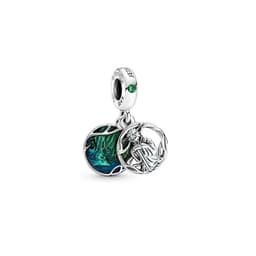 image-Panjiadora 925 Silver Disney Hand-Painted Love Beads
