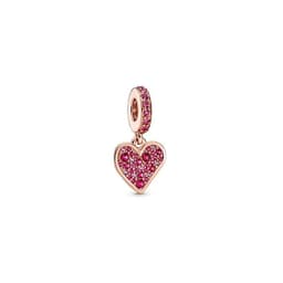 image-Panjiadora 925 Silver Disney Hand-Painted Love Beads
