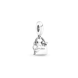 image-Panjiadora 925 Silver Disney Hand-Painted Love Beads