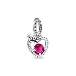 image-Panjiadora 925 Silver Disney Hand-Painted Love Beads