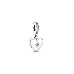 image-Panjiadora 925 Silver Disney Hand-Painted Love Beads