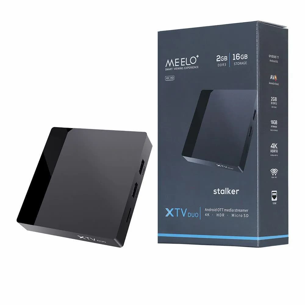 image-MEELO XTV Duo Amlogic S905W2 TVBOX Dual WiFi
