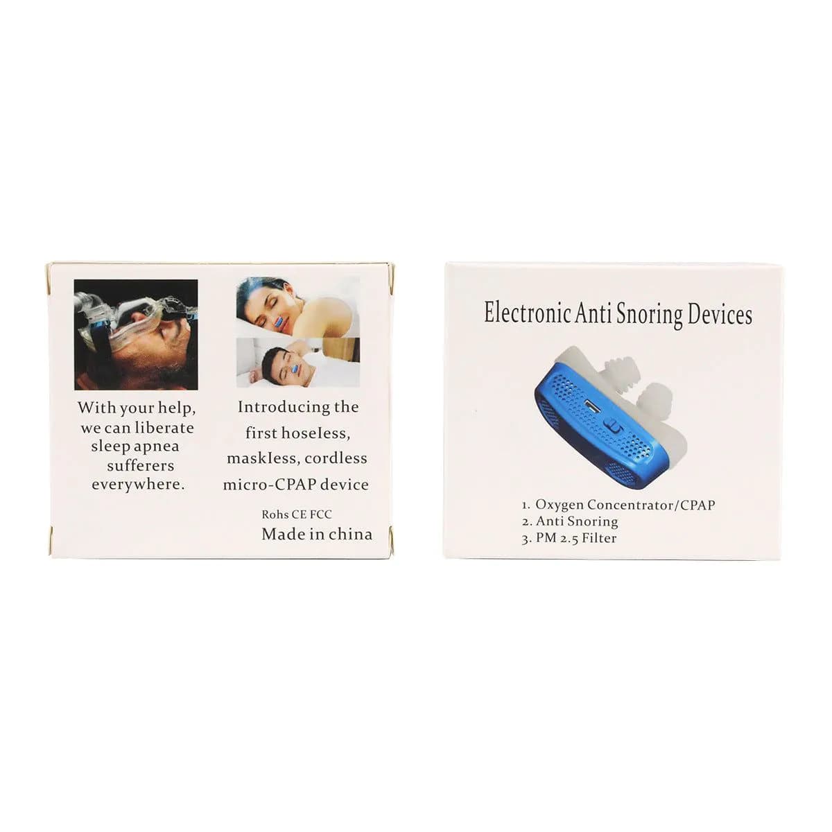 image-Anti-Snoring Nasal Clip HS06 Blue