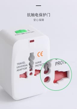 image-Global Travel Adapter with USB